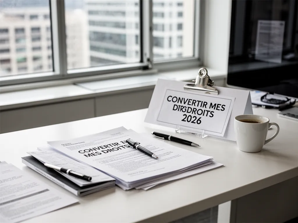 Une personne consulte son compte formation sur un ordinateur portable avec un carnet de notes ouvert à côté